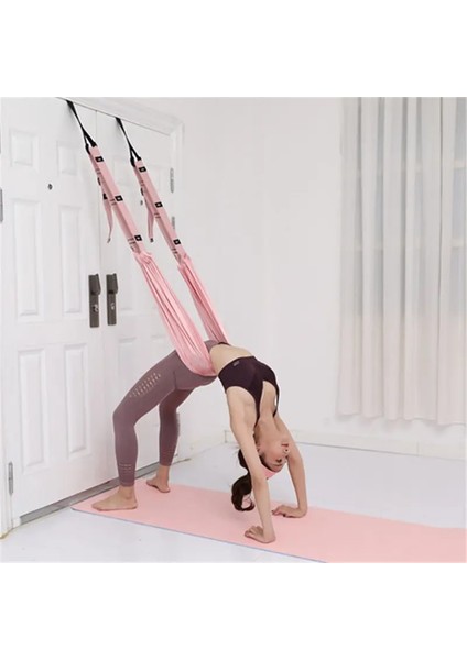 Renk 1 Tarzı Yoga Hava Hamak Kadın Salıncak Ayarlanabilir Hava Yoga Kayışı Asılı Hamak Elastik Streç Amut Halat Eğitim Cihazı (Yurt Dışından) indirimleri