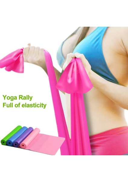 No.5 Tarzı 1m Yoga Streç Bant Elastik Bant Fitness Erkekler ve Kadınlar Direnç Bandı Güç Eğitimi Streç Bant Lateks (Yurt Dışından) fiyatları