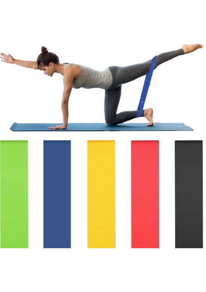 Yeşil Stil Spor Salonu Fitness Direnç Bantları Lateks Yoga Crossfit Streç Bantları Güçlü Lastik Bant Ev Spor Salonu Egzersiz Eğitimi Egzersiz Ekipmanları (Yurt Dışından) fiyatları