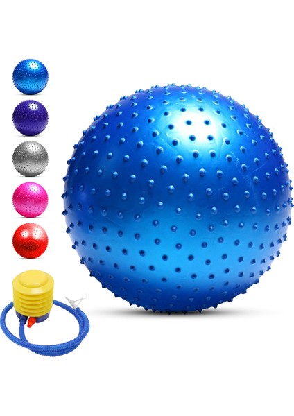 45CM-MOR Tarzı 45CM Mmm Dikenli Masaj Topu Spor Yoga Topları Noktası Fitness Salonu Dengesi Fitball Egzersiz Pilates Egzersizi (Yurt Dışından) modelleri