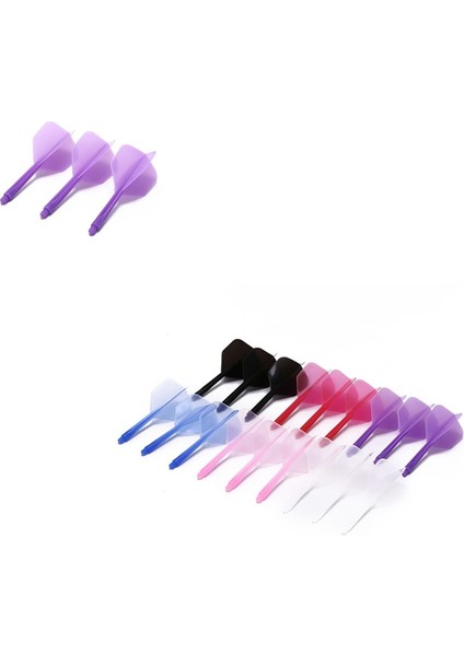 Kırmızı Stil Yeni Profesyonel Dayanıklı Düşmeye Karşı Dayanıklı Plastik Dart Uçuşlar Dart Uçuşları 2ba Vidalı Yumuşak Bir Arada Dart Uçuşu 3ADET (Yurt Dışından)