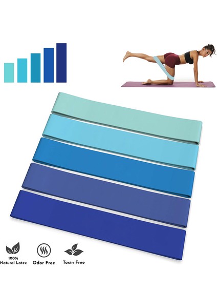 25-30LB Tarzı 5 Seviye Direnç Elastik Bantlar Crossfit Egzersiz Lateks Bandı Eğitim Egzersiz Ganimet Bandı Yoga Pilates Spor Döngü Bantları (Yurt Dışından) fiyatları