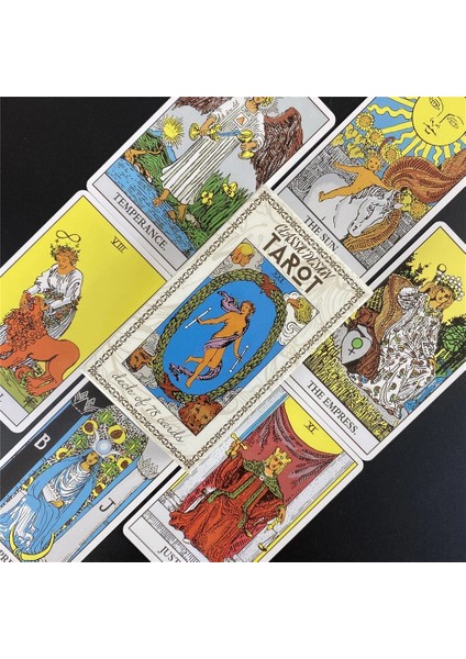 TS155 Stili Tarot Harikalar Diyarında Masa Oyun Kartları Oracle Parti Kehanet Poker Hediye Dama Tahtası Pdf Rehberli Tam Ingilizce Güverte (Yurt Dışından) fırsatları