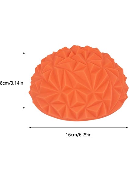 No.10 Tarzı Yarım Küre Yoga Topları Pvc Kalınlaşmak Şişme Ayak Masajı Denge Eğitim Topu Spor Salonu Pilates Egzersiz Fitness (Yurt Dışından)