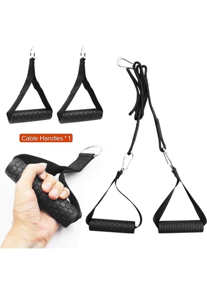 Egzersiz Kolları Sapları Ağır Hizmet Kablo Makarası Kolları T Çubuk Sıralı Blaster Kara Mayınları Çekirdek Kuvvet Antrenmanı Deadlift Pull-Up Çalışması (Yurt Dışından)
