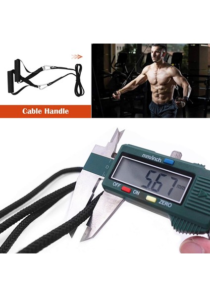 Egzersiz Kolları Sapları Ağır Hizmet Kablo Makarası Kolları T Çubuk Sıralı Blaster Kara Mayınları Çekirdek Kuvvet Antrenmanı Deadlift Pull-Up Çalışması (Yurt Dışından)