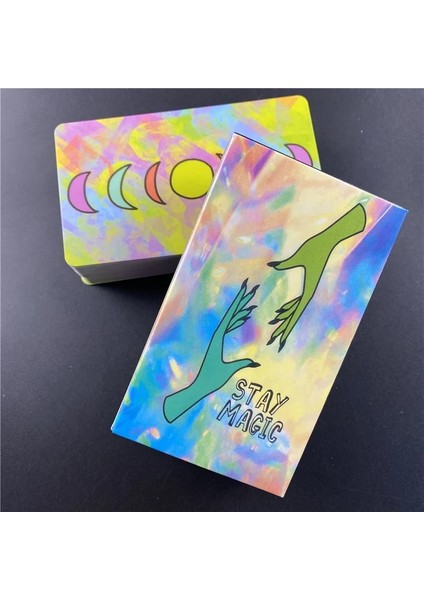 64 Adet TS169 Tarzı Yeni Stay Magic Tarot Güverte Tarot Kartları Tam Sürüm Kart Tarot Güverte, Yetişkin Oracle Kehanet Için Rehber Kurulu Güverte ile (Yurt Dışından) modelleri
