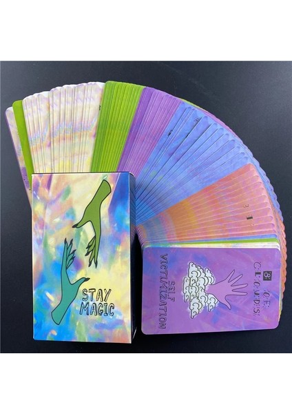 64 Adet TS169 Tarzı Yeni Stay Magic Tarot Güverte Tarot Kartları Tam Sürüm Kart Tarot Güverte, Yetişkin Oracle Kehanet Için Rehber Kurulu Güverte ile (Yurt Dışından) indirimleri
