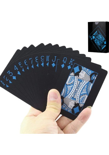 No.6 Tarzı Et Aydınlık Poker Floresan Su Geçirmez Abd Doları Desen Poker Masa Oyunu Oyun Kartı Koleksiyonu (Yurt Dışından)