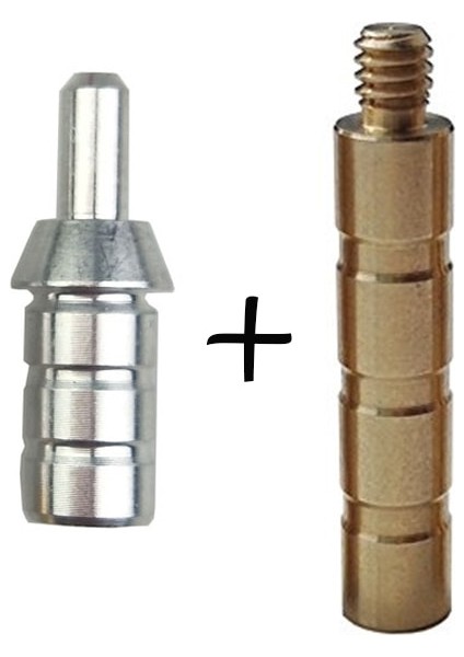 12PCS ve 12PCS100GR Tarzı Adet Id Ok Nock Pimi ve Tahıl Dart Ağırlığı Ek Hızlandırıcı Aletler Adaptörü Avcılık Bileşik Olimpik Yay (Yurt Dışından)