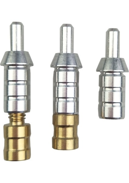 12PCS ve 12PCS100GR Tarzı Adet Id Ok Nock Pimi ve Tahıl Dart Ağırlığı Ek Hızlandırıcı Aletler Adaptörü Avcılık Bileşik Olimpik Yay (Yurt Dışından)