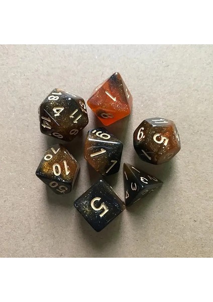 No.2 Tarzı Et Çokyüzlü Zar Çok Renkli Çokyüzlü Oyun Zar For Dungeons And Dragons Dnd Rpg Mtg D4-D20 Masa Oyunu (Yurt Dışından)