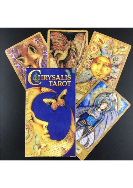 53 Adet TS93 Tarzı Sıcak Satmak Chrysalis Tarot Kartları Masa Oyunları Komik Tahta Tarot Güverte Kart Oyunları Ingilizce Aileler Için Parti Dro (Yurt Dışından)