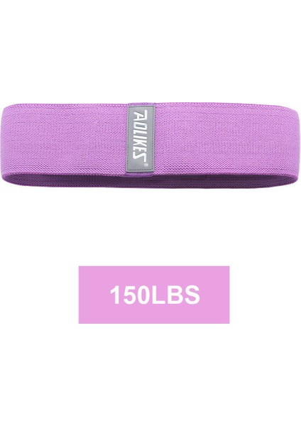150LBS Mor A Stili Kokossi 1 Parça Kalça Bandı Yoga Direnç Bandı Geniş Fitness Egzersiz Bacaklar Daire Squats Eğitimi Için Bant Döngüsü Kaymaz Haddeleme (Yurt Dışından)