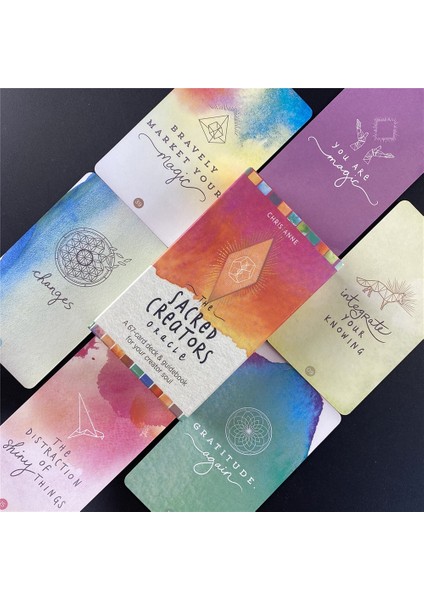 Çikolata Tarzı Sekiz Para Dövme Tarot Kartı Oracle Kart Eğlence Parti Kartları Masa Oyunu Tarot ve Çeşitli Tarot Seçenekleri (Yurt Dışından)