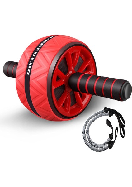 Kırmızı Ip Stili Gürültü Yok Karın Tekerleği Kas Eğitmeni Ab Silindir Direnç Bantları Fitness Ekipmanları Egzersiz Ev Jimnastik Eğitimi Kas Tekerleği (Yurt Dışından)