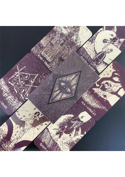 TT39 Tarzı Prisma Visions Tarot Kartları Light Visions Altıncı Baskısı Tarot Destesi Rehberli Kart Oyunu Kartları Cosma Kehaneti (Yurt Dışından)