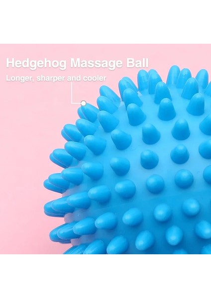 Sarı 9cm Tarzı 7.cm Pvc Dikenli Masaj Topları Rulo Dayanıklı Yoga Fitness Topu Kas Fasya Tetik Noktası Relax El Ayak Egzersiz Topu Relax (Yurt Dışından) fırsatları