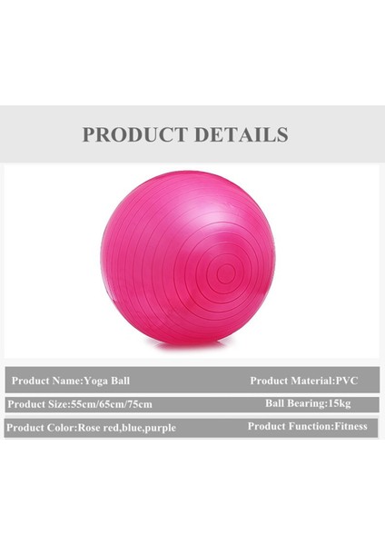 C1 Stili Fitness Patlama Önleyici Yoga Topu Pilates Için Kalınlaştırılmış Stabilite Denge Topu Fitness Egzersiz Jimnastik Kapalı cm (Yurt Dışından) indirimleri