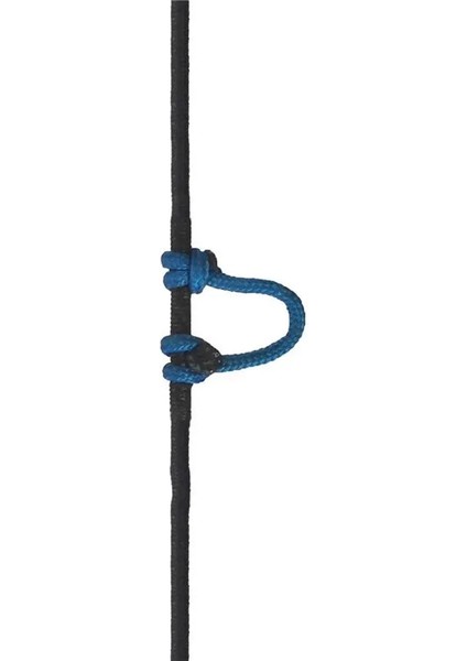 Mavi Stil 3 Metre Bileşik Yay D Döngü Halat Naylon Dize Kordon Serbest Bırakma U Halatı Açık Kamp Okçuluk Yay Avcılık Çekim Aksesuarları (Yurt Dışından)