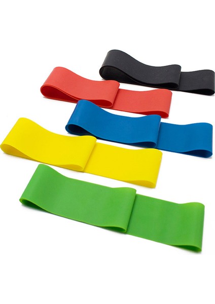 Sarı Stil Direnç Bantları Set 5 Seviye Egzersiz Egzersizleri Elastik Fitness Eğitimi Yoga Döngüsü Ağır Bant Lastik Bant Yoga Fitness Ekipmanları (Yurt Dışından) indirimleri