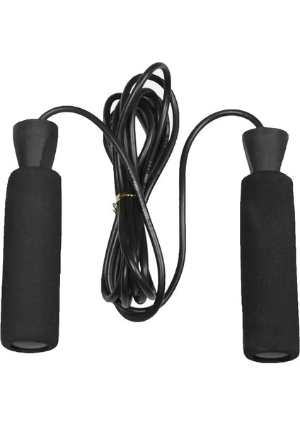 Siyah Stil Kaymaz Sap Dolaşmayan Rulman Egzersizi Atlama Atlama Ipi Fitness Aleti (Yurt Dışından)