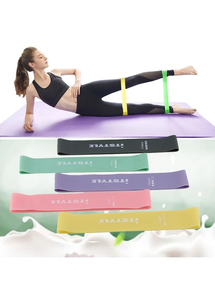 Lateks 6 Adet Tarzı Direnç Bantları Güç Eğitimi Elastik Egzersiz Lastik Döngü Bandı Fitness Salonu Yoga Pilates Genişletici Için (Yurt Dışından) fırsatları