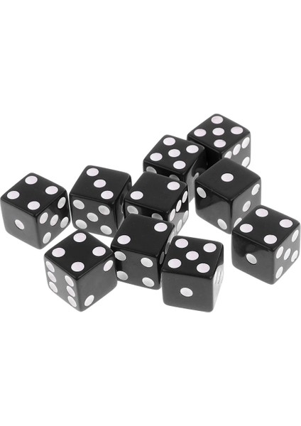 Kırmızı Stil 10X Plastded D6 Zar Zindanları ve Ejderha Rpg Rol Oyunu Zar Hediyesi (Yurt Dışından) indirimleri