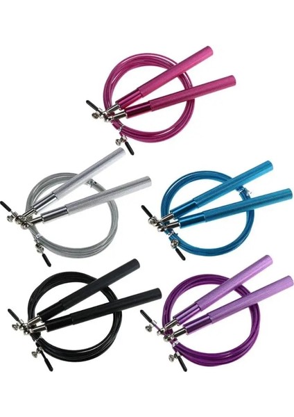 Mavi Stil 3m Yüksek Hızlı Aerobik Çelik Tel Atlama Ipi Alüminyum Saplı Çelik Tel Atlama Ipi Bilyalı Rulman Ip Atlama Ipi Çelik Tel (Yurt Dışından) fırsatları