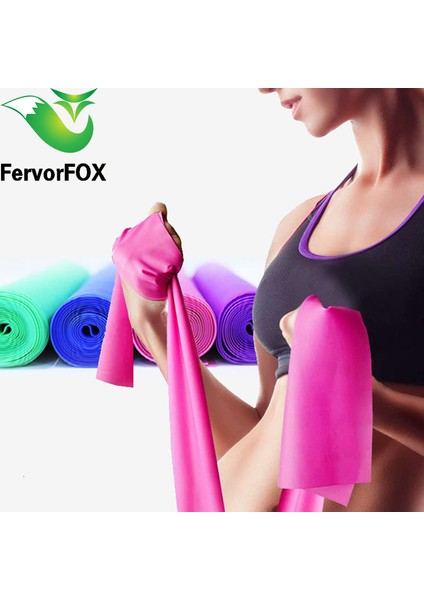 Mavi Stil Fitness Egzersiz Direnç Bantları Kauçuk Yoga Elastik Bant 150CM -180CM Direnç Bandı Döngüsü Spor Salonu Eğitimi Için Kauçuk Döngüler (Yurt Dışından)