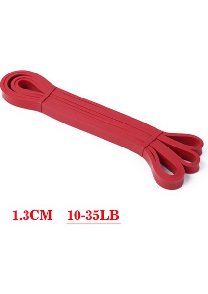 Kırmızı Stil Direnç Bandm Doğal Kauçuk Rally Fitness Vücut Geliştirme 41" Ince Yoga Çekme Halatı (Yurt Dışından)