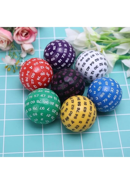 Kırmızı Stil Yeni Ded Çokyüzlü Zar D100 Masa Kurulu Rol Oynama Oyunu Bar Pub Club Party Için Çok Taraflı Akrilik Dices (Yurt Dışından) fiyatları