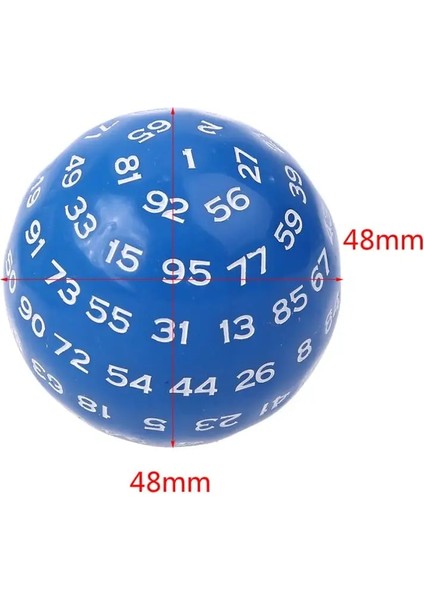 Kırmızı Stil Yeni Ded Çokyüzlü Zar D100 Masa Kurulu Rol Oynama Oyunu Bar Pub Club Party Için Çok Taraflı Akrilik Dices (Yurt Dışından) indirimleri