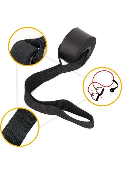 2 Adet Tarzı Yeni Ev Fitness Direnç Bantları Fitness Yoga Pilates Lateks Tüp Eğitim Egzersiz Kapı Üzerinde Çapa Elastik Bantlar Aksesuarlar (Yurt Dışından) fırsatları