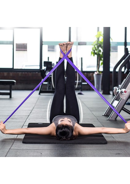Mavi Stil 5 Adet Fitness Yoga Ekipmanları Pilates Daire Spor Salonu Egzersiz Fitness Eğitimi Direnç Destek Aracı Stretch Band Yoga Topu (Yurt Dışından) indirimleri