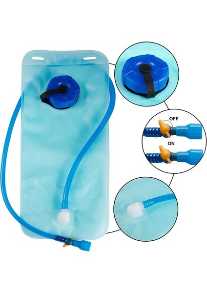 B Hiçbir Kelime Stili Sızdırmaz Büyük Kapasiteli Kamp Su Torbaları Yüksek Sıcaklık Dayanımı Dayanıklı Doğa Sporları Bisiklet Kamp Seyahat Su Torbası (Yurt Dışından) fiyatları