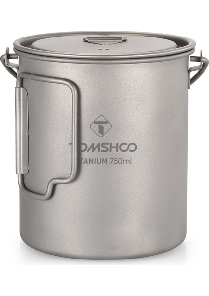 3 Adet Tarzı Tomshoo Ultralight 750ML Titanyum Pot Taşınabilir Titanyum Su Kupa Kapaklı Bardak ve Katlanabilir Saplı Açık Kamp Tencere (Yurt Dışından) indirimleri
