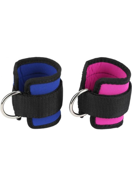 Kırmızı Stil Taşınabilir D-Ring Ayak Bileği Çapa Kayışı Kemer Çok Spor Salonu Kablo Ataşmanı Uyluk Bacak Kasnak Kayışı Dayanıklı Çapa Halat Spor Güvenliği (Yurt Dışından) fiyatları