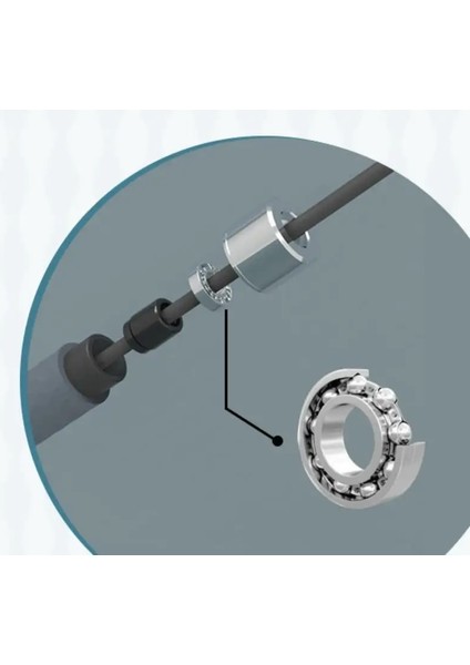 Siyah Stil Ağır 475 Gram 1 Lbs Ağır Ağırlıklı Rulman Yerleşik Atlama Atlama Ipi Temel Fitness (Yurt Dışından) fırsatları
