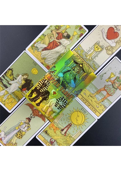 TS77 Stili Yeni Tarot Kartlarından Sonra Masa Oyunları Ingilizce Aile Hediyeleri Için Parti Tarot Oyun Kartı Masa Oyunu Pdf Rehberi ile Eğlence (Yurt Dışından) indirimleri