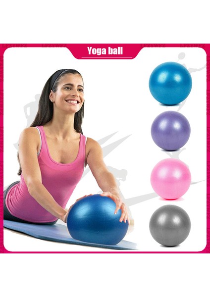 YJ23-TURUNCU Tarzı 25 cm Anti-Basınç Patlamaya Dayanıklı Çap Yoga Egzersiz Jimnastik Salonları Yoga Denge Topu Spor Salonu Evde Eğitim Yoga Topu (Yurt Dışından) indirimleri