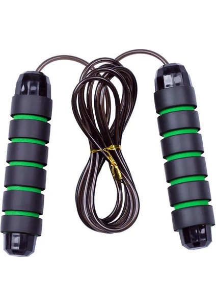 Siyah Yeşil Tarzı Fitness Ip Atlama Ipi Ayarlanabilir Ip Atlama Ipi Tel Rulman Ip Atlama Ipi Doğa Sporları Eğitimi Ekipmanları (Yurt Dışından)