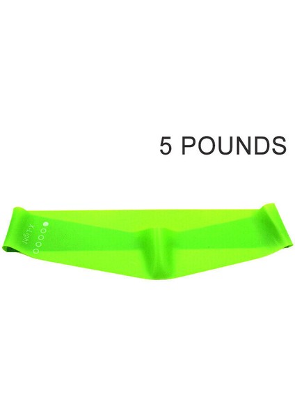 1 Adet Yeşil Stil Yeni Elastik Bant Egzersiz Bantları Yoga Fitness Pilates Egzersiz Direnci Döngü Bandı Seti Bacaklar Için Taşıma Çantası ile Popo Kolları (Yurt Dışından)