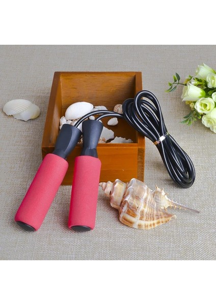 Kırmızı Stil Aerobik Egzersiz Boks Atlama Ipi Ayarlanabilir Hız Fitness Eğitimi Ip Atlama Ipi Egzersiz Salonu Rulman Atlama Ipi (Yurt Dışından) indirimleri