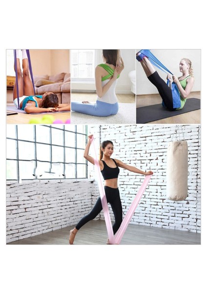 Sarı Stil Direnç Bandaları Gomas Elasticas Deportiva Fitness Elastique Musculation Spor Ganimet Bantları De Resistencia (Yurt Dışından) modelleri