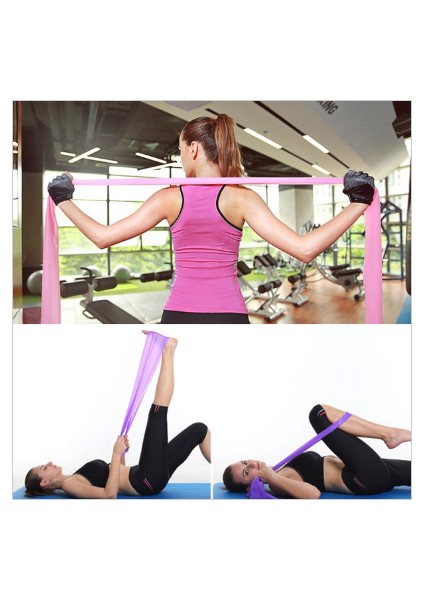Sarı Stil Direnç Bandaları Gomas Elasticas Deportiva Fitness Elastique Musculation Spor Ganimet Bantları De Resistencia (Yurt Dışından) fırsatları