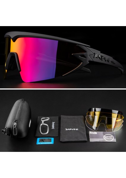 No.5 Tarzı No.2 Boyutu Otokromik Bisiklet Gözlük Erkek Kadın TR90 Açık Spor Polarize Gözlük Dağ Bisikleti Bisiklet Güneş Gözlüğü Gafas Ciclismo (Yurt Dışından)