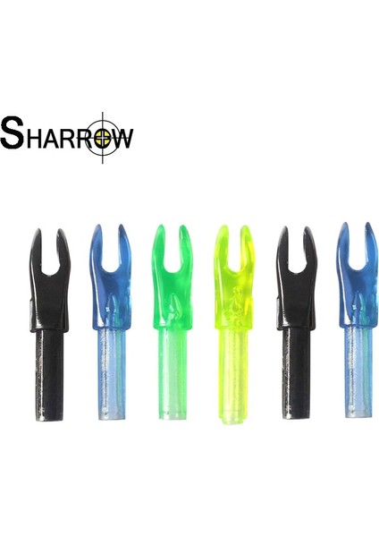 Sarı Stil Okçuluk Ok Nock Dıy Plastik Ok Kuyruk Id Fiberglas Arrowcarbon Ok Mili Avcılık Çekim Aksesuarları (Yurt Dışından) modelleri