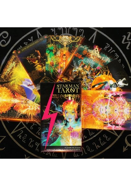 LJT045 Stili Sıcak Satış Tam Ingilizce Versiyonu Tarot Interaktif Masaüstü Tarot Güverte Elektronik Manuel Eğlence ile Yüksek Li Oyun Kartı (Yurt Dışından)