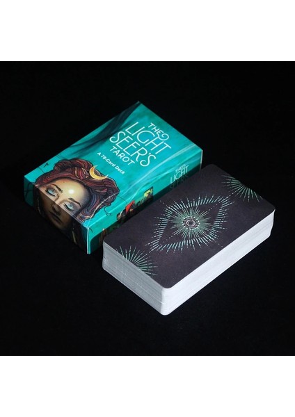 LJT045 Stili Sıcak Satış Tam Ingilizce Versiyonu Tarot Interaktif Masaüstü Tarot Güverte Elektronik Manuel Eğlence ile Yüksek Li Oyun Kartı (Yurt Dışından) fırsatları